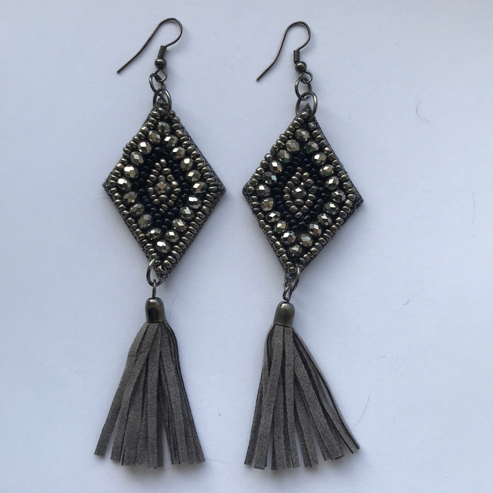 Tassel Statement Earrings